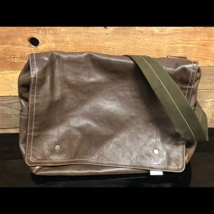Coach Leather Messenger Bag